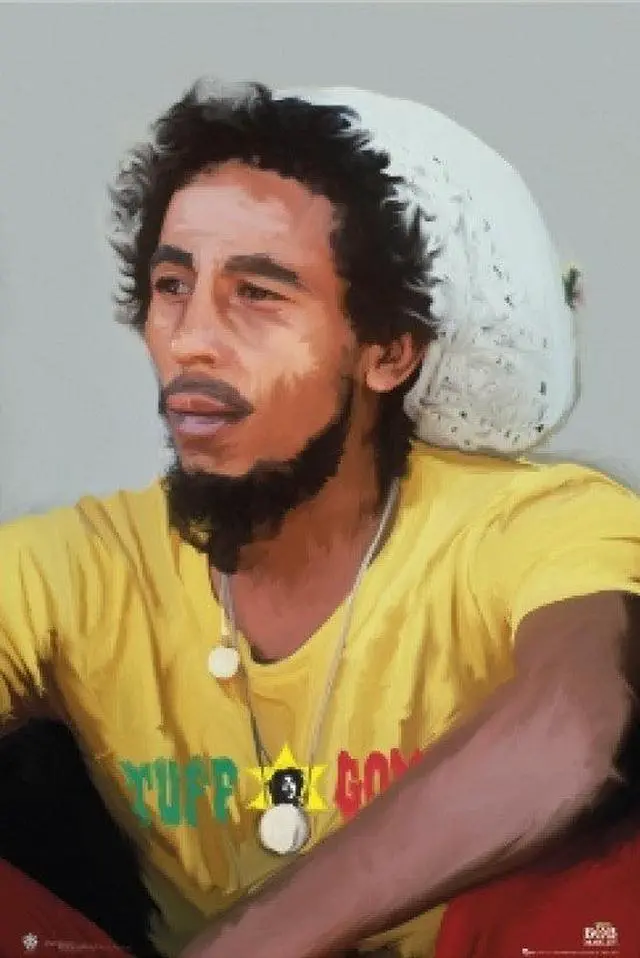 Main image of Bob Marley - Painting Poster Print (22 x 34)
