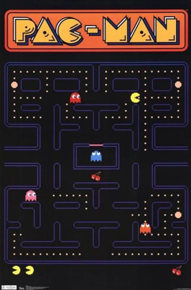 Main image of Pac-Man - Board Poster Print (24 x 36)
