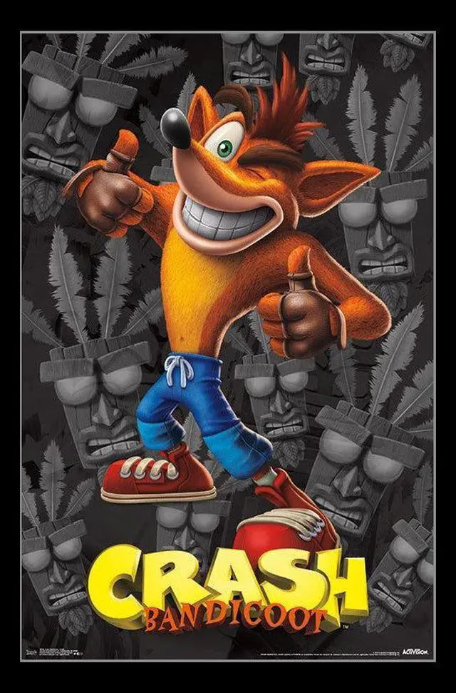 Main image of Crash Bandicoot - Crash Poster Print (22 x 34)