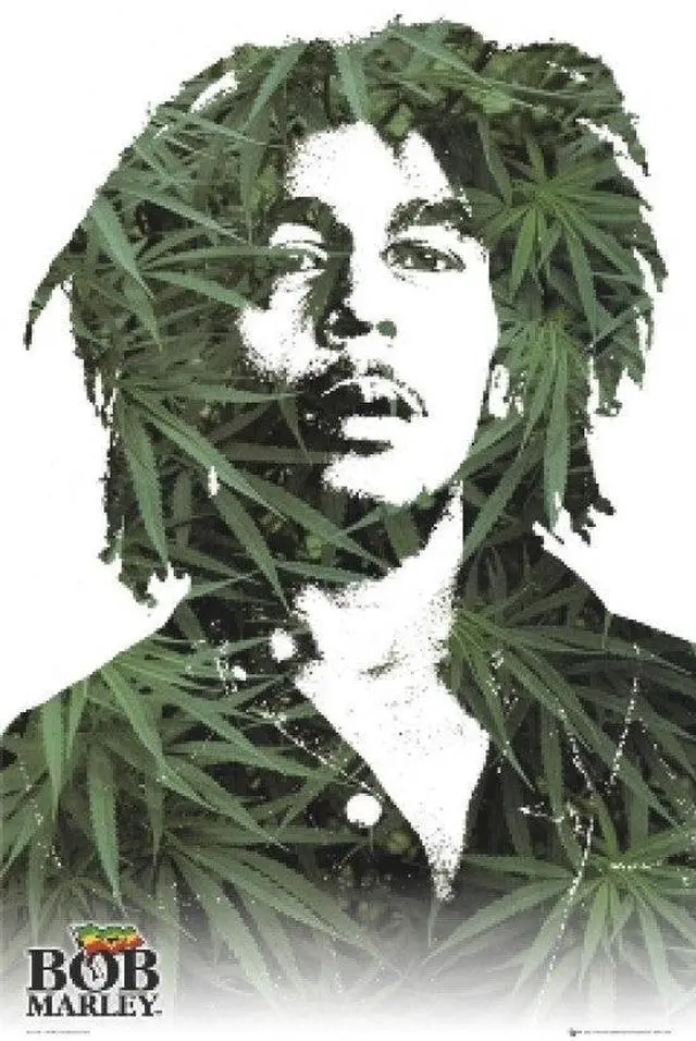 Main image of Bob Marley - Leaves Poster Print (22 x 34)