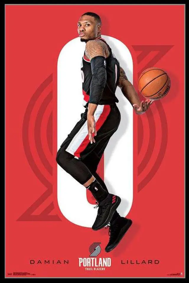 Main image of Portland Trail Blazers - Damian Lillard Poster Print (22 x 34)