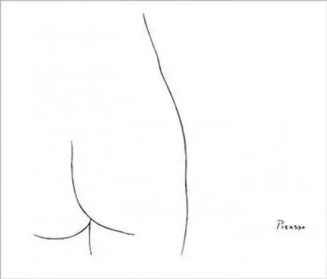 Main image of Femme - Pablo Picasso Poster Print (28 x 22)
