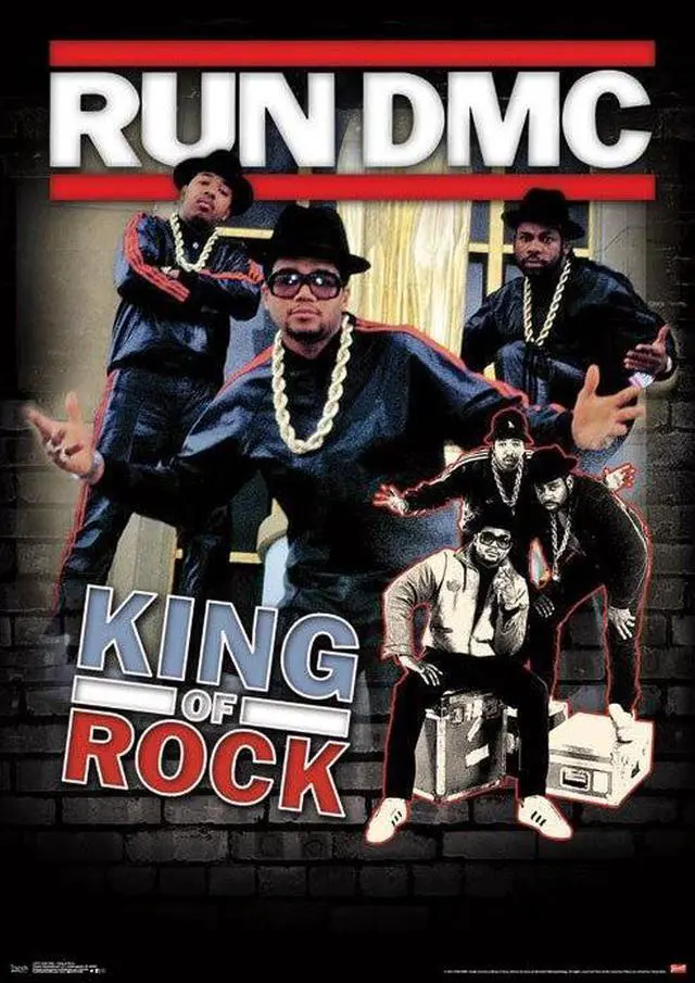 Main image of Run Dmc - King Of Rock Poster Print (22 x 34)