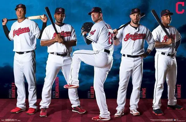 Main image of Cleveland Indians_ - Team Poster Print (34 x 22)