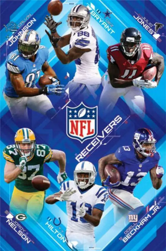 Main image of NFL - Receivers 15 Poster Print (24 x 36)