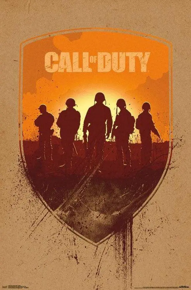 Main image of Call Of Duty Wwii - Shield Poster Print (22 x 34)