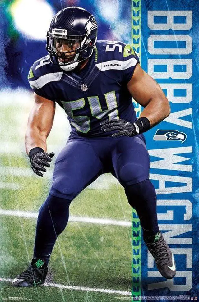 Main image of Seattle Seahawks - Bobby Wagner Poster Print (22 x 34)