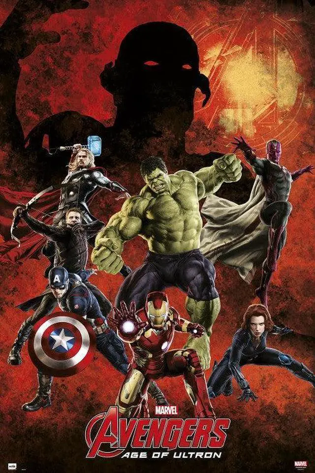Main image of Marvel Avengers Age Of Ultron-Hfe Poster Print (22 x 34)