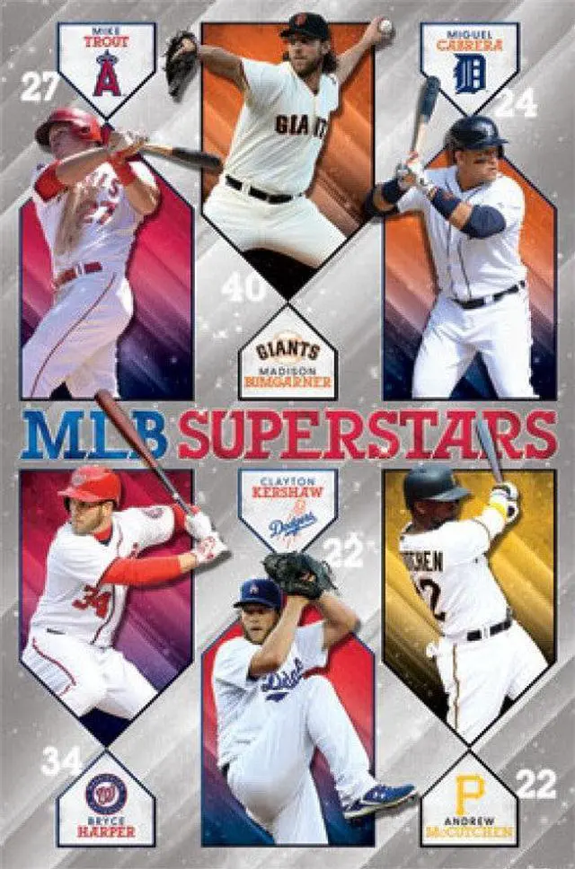 Main image of MLB® - Superstars 15 Poster Print (22 x 34)