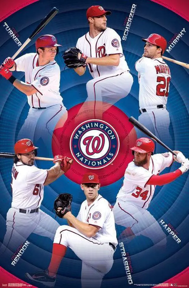 Main image of Washington Nationals__ - Team Poster Print (22 x 34)