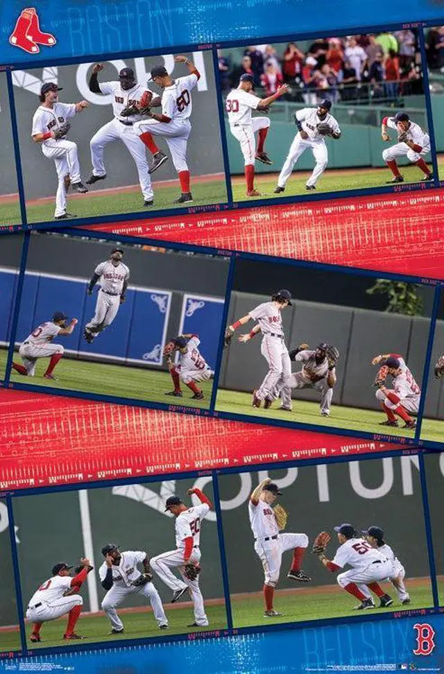 Main image of Boston Red Sox_ - Outfielders Poster Print (22 x 34)