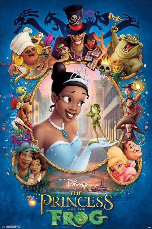 Main image of The Princess & The Frog Poster Print (22 x 34)