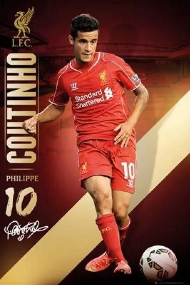 Main image of Liverpool Coutinho 1415 Poster Print (22 x 34)