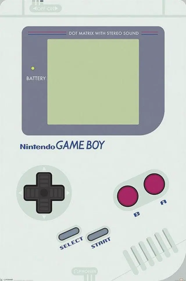 Main image of Nintendo - Game Boy Poster Print (24 X 36)