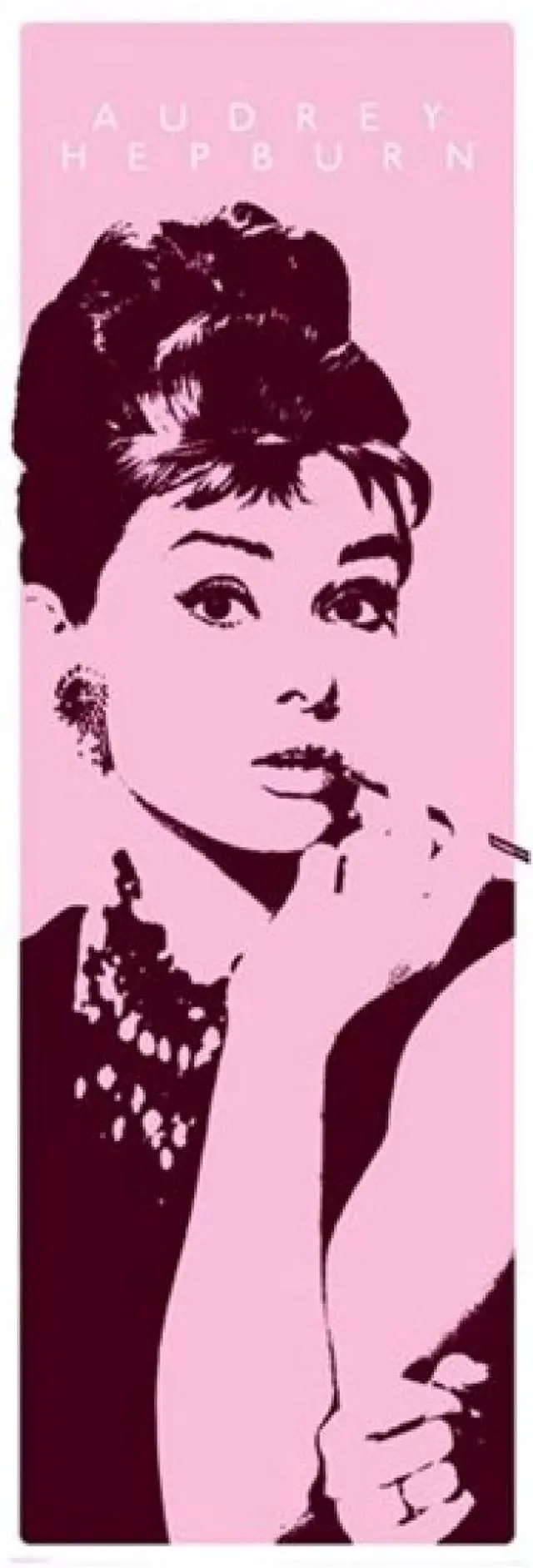 Main image of Audrey Hepburn - Cigarello Poster Print (21 x 62)