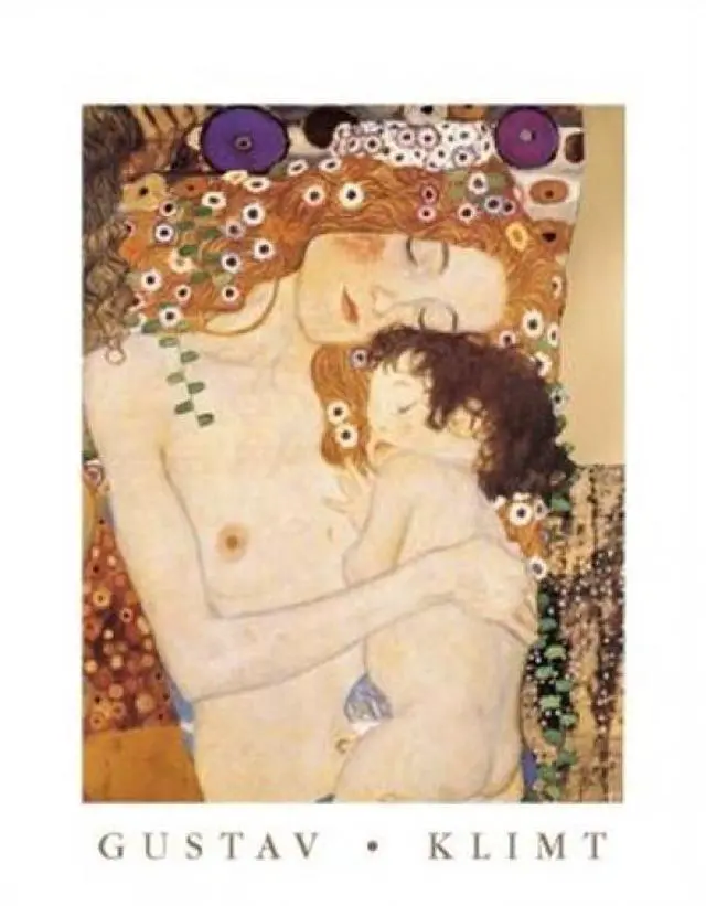Main image of Three Ages of Woman - Mother and Child, c.1905 (detail) Poster Print by Gustav Klimt (11 x 14)