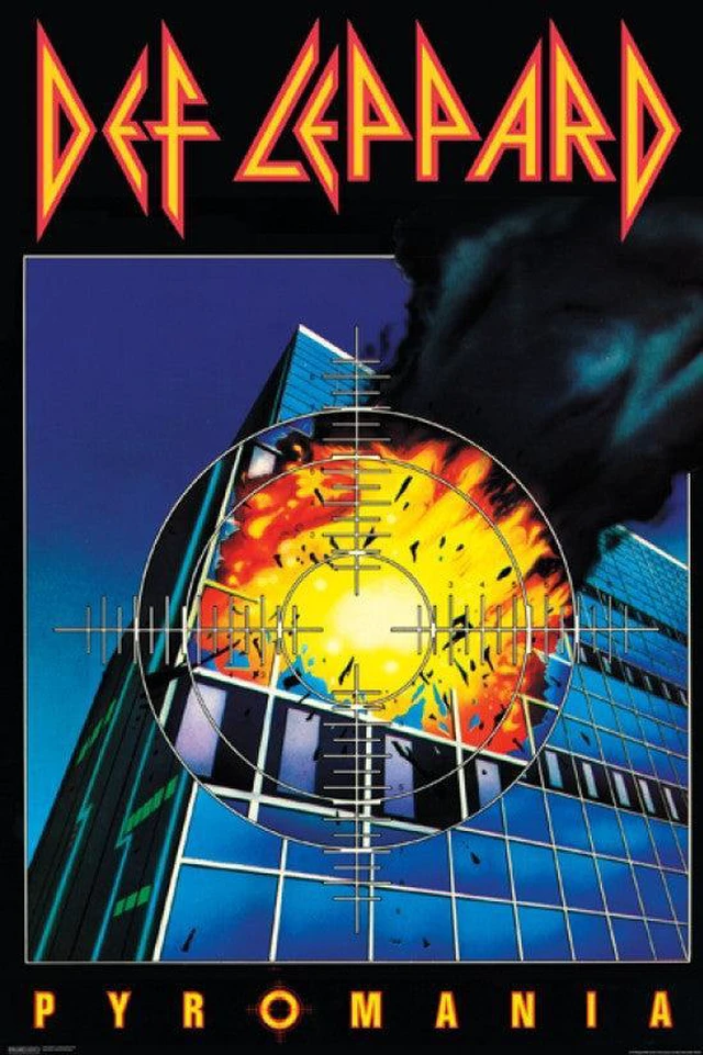 Main image of Def Leppard - Pyromania Poster Print (24 X 36)
