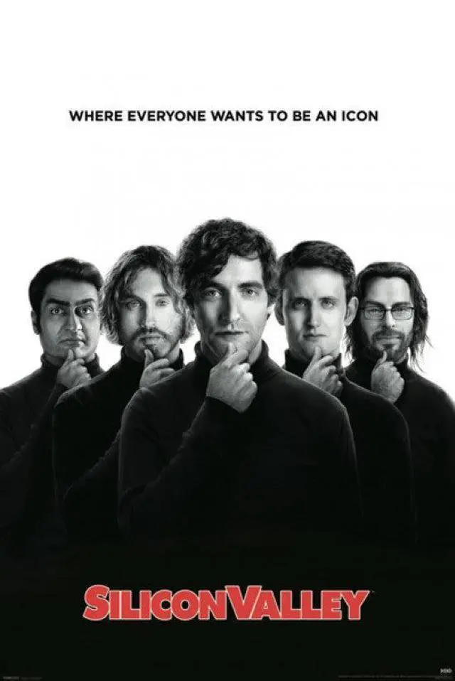 Main image of Silicon Valley Poster Print (36 x 24)