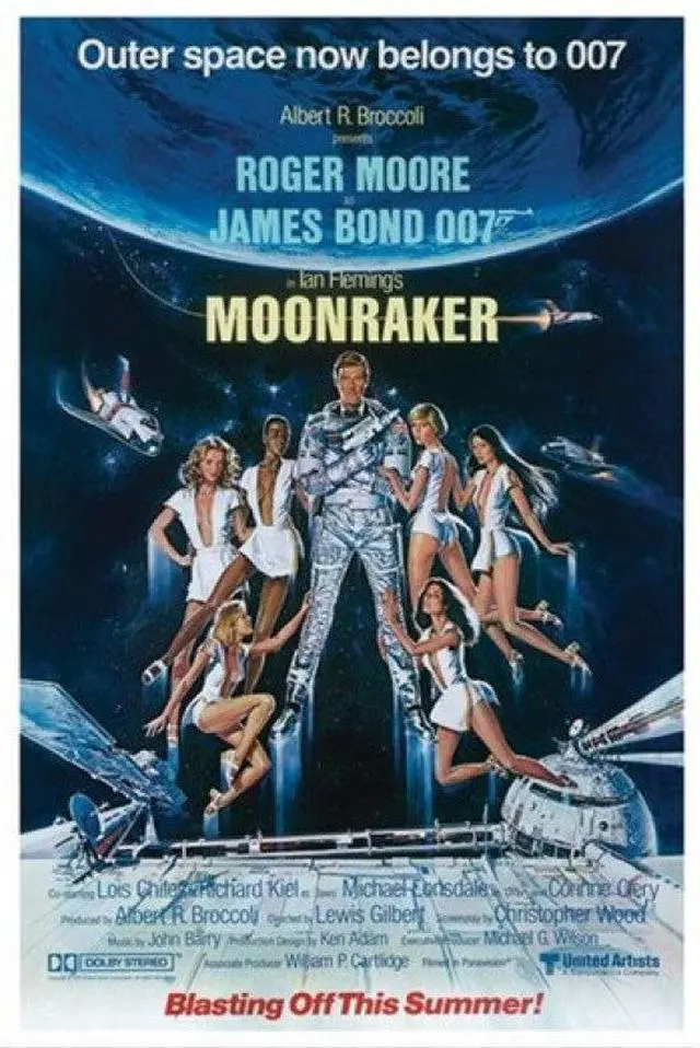 Main image of James Bond - Moonraker Poster Print (24 X 36)