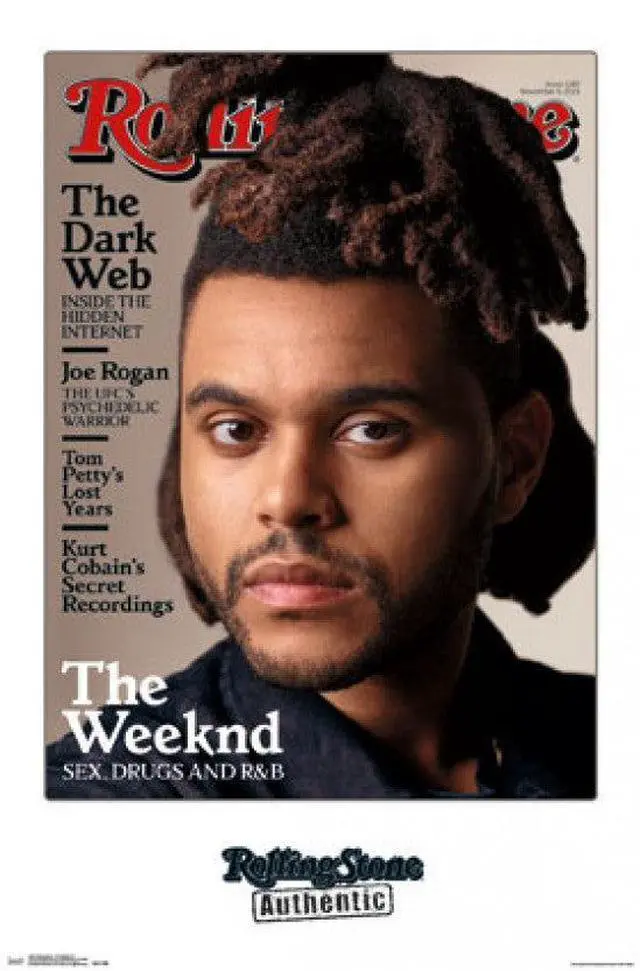 Main image of Rolling Stone - The Weeknd 15 Poster Print (22 x 34)