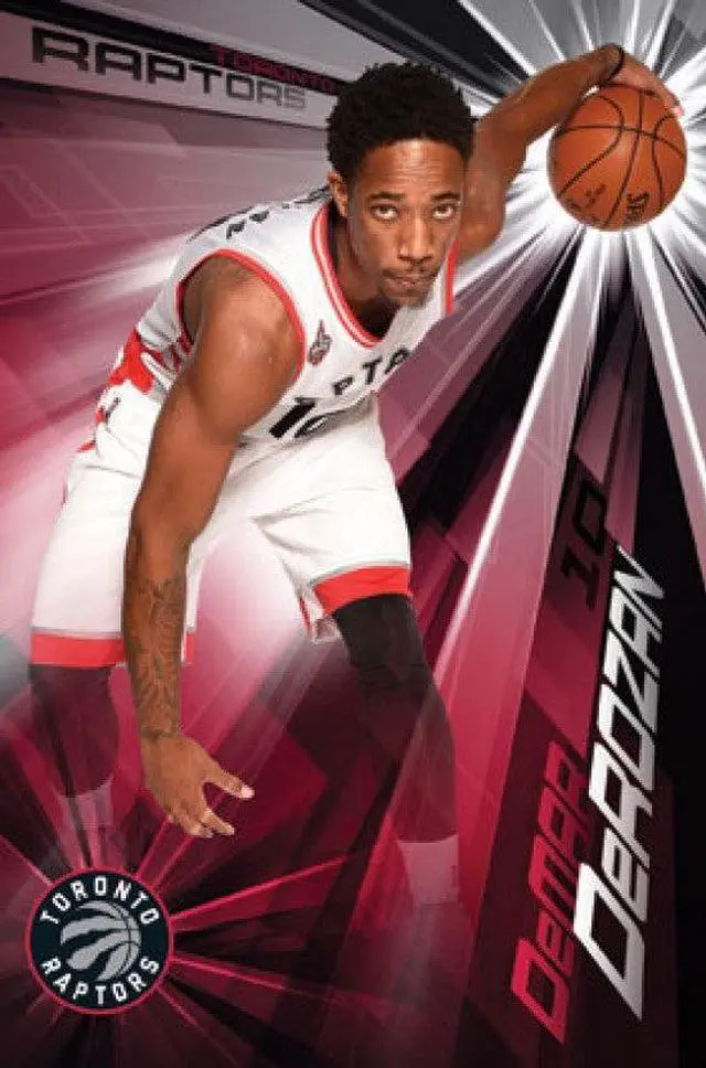 Main image of Toronto Raptors - DeMar Derozan 15 Poster Print (22 x 34)