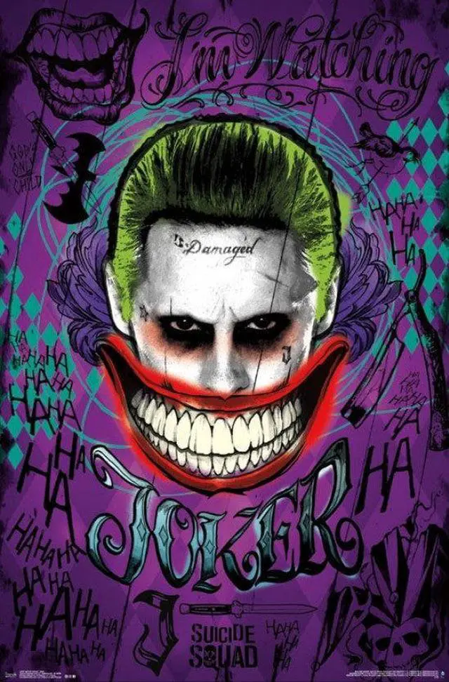 Main image of Suicide Squad - Joker Poster Print (22 x 34)