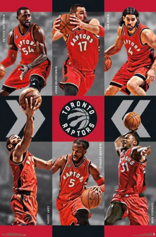 Main image of Toronto Raptors - Team 15 Poster Print (22 x 34)