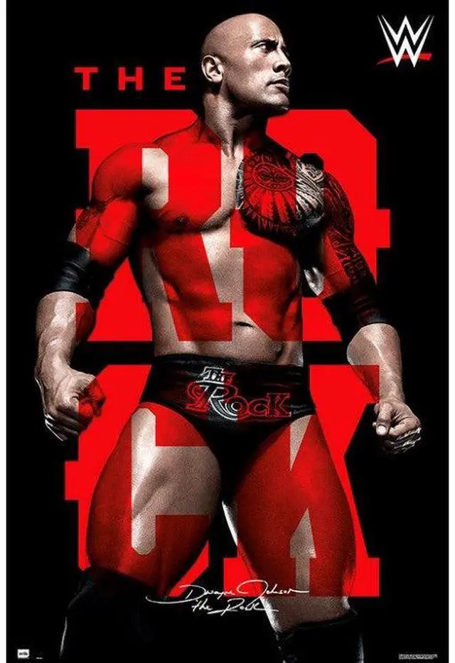 Main image of Wwe The Rock Poster (24 x 36)