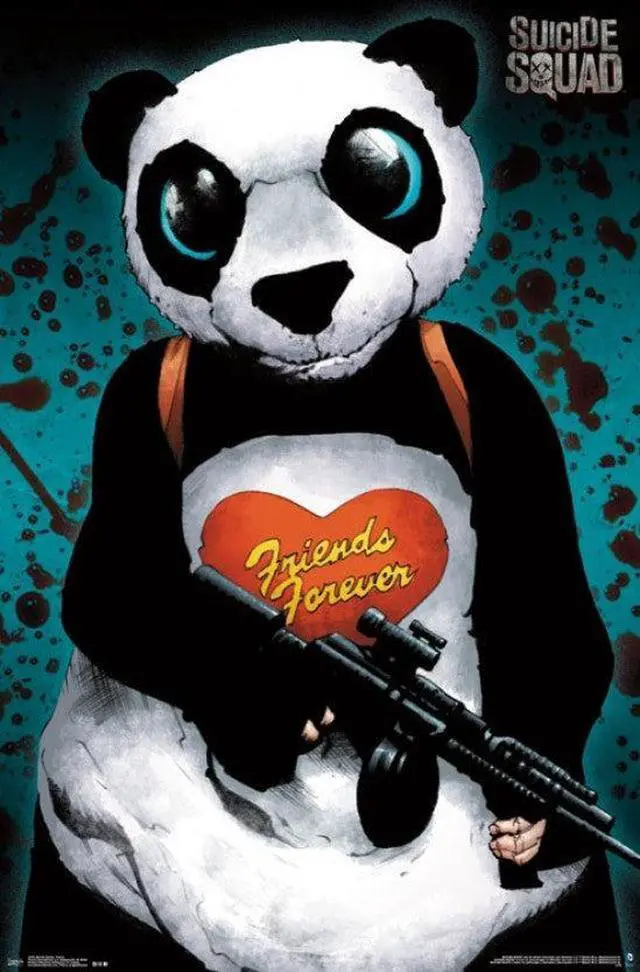 Main image of Suicide Squad - Panda Poster Print (22 x 34)