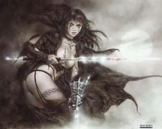 Main image of Gothic Poster Print By Luis Royo (20 X 16)