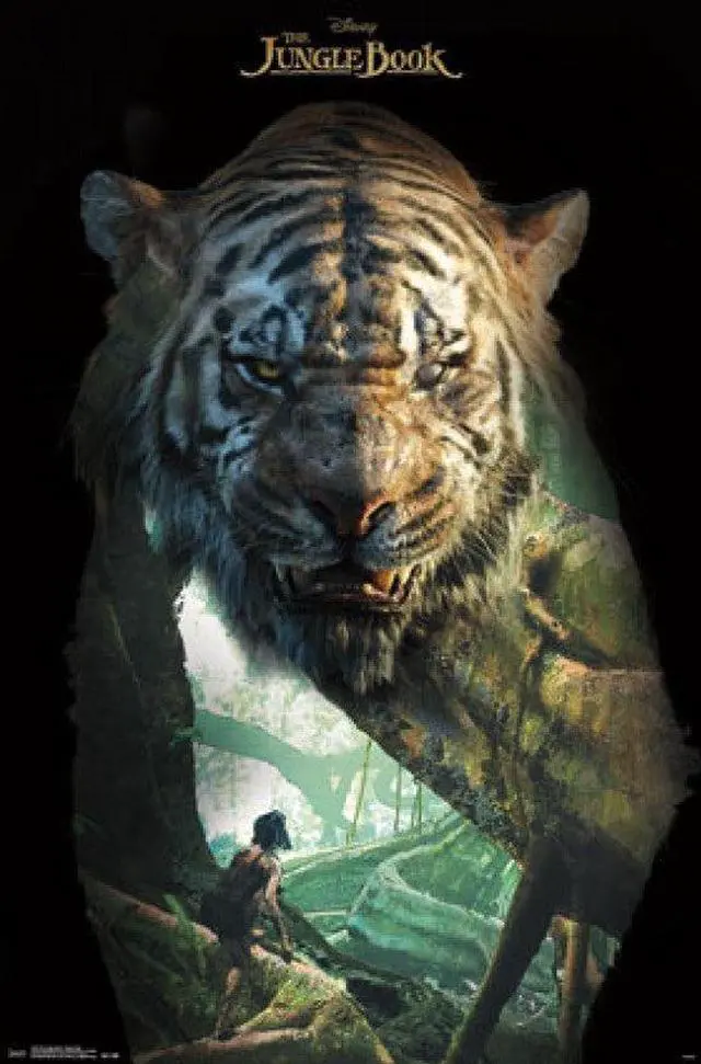 Main image of The Jungle Book - Shere Khan Poster Print (22 x 34)