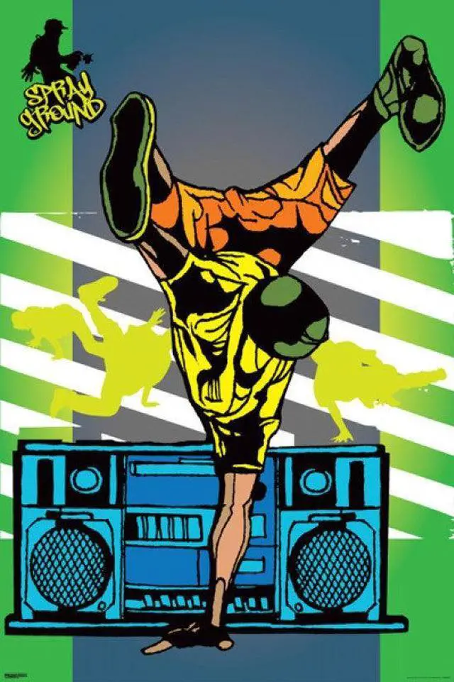 Main image of Sprayground - B-Boy Poster Print (22 x 34)
