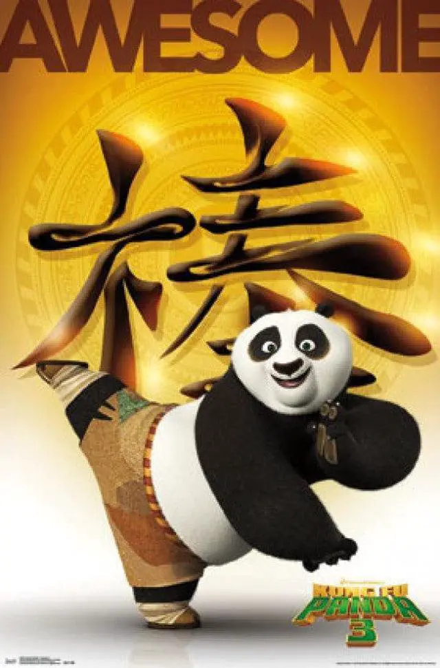 Main image of Kung Fu Panda 3 - Awesome Poster Print (22 x 34)