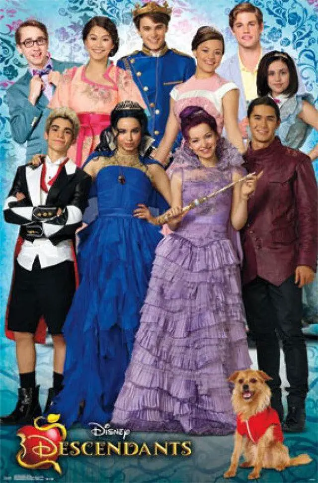 Main image of Disney Descendants - Group Poster Print (22 x 34)