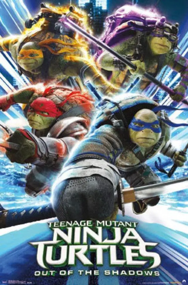 Main image of Ninja Turtles 2 - Attack Poster Print (22 x 34)