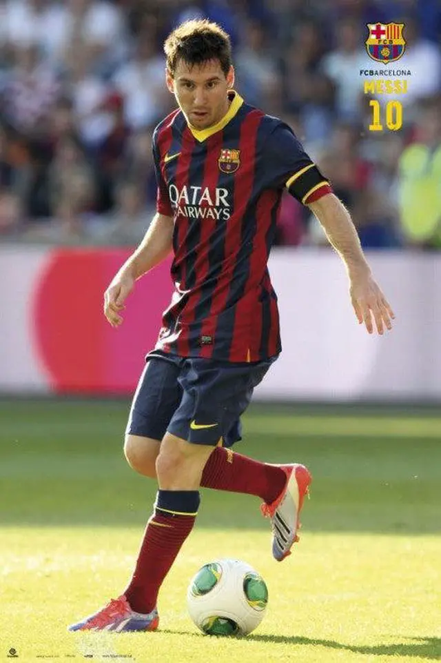 Main image of Fc Barcelona - Messi (Action) Poster (24 x 36)