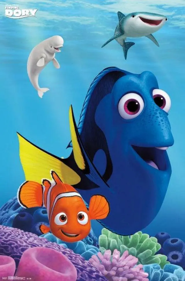 Main image of Finding Dory - Dory Poster Print (22 x 34)