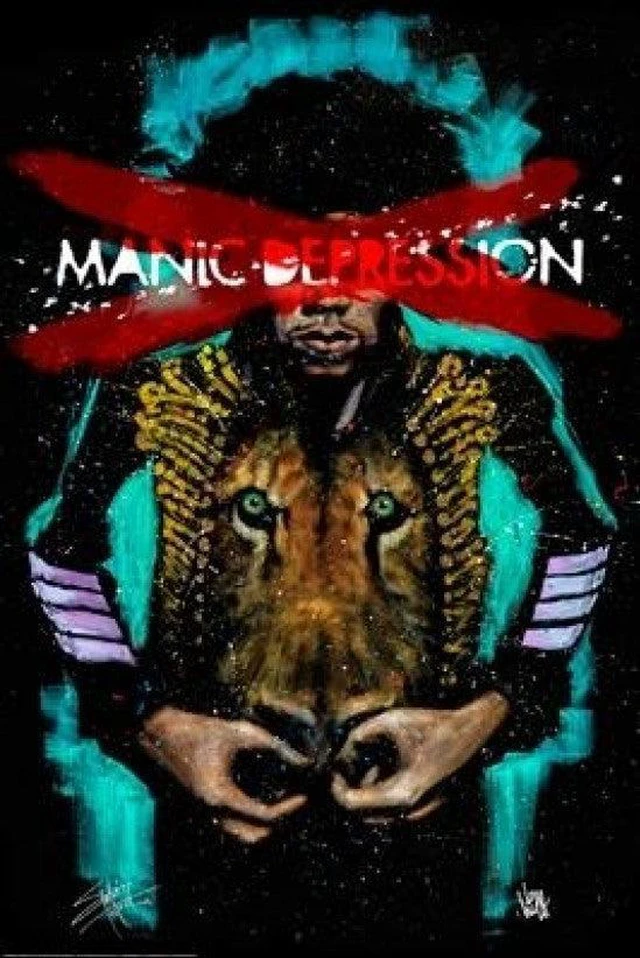 Main image of Manic Depression Poster Print (22 x 34)