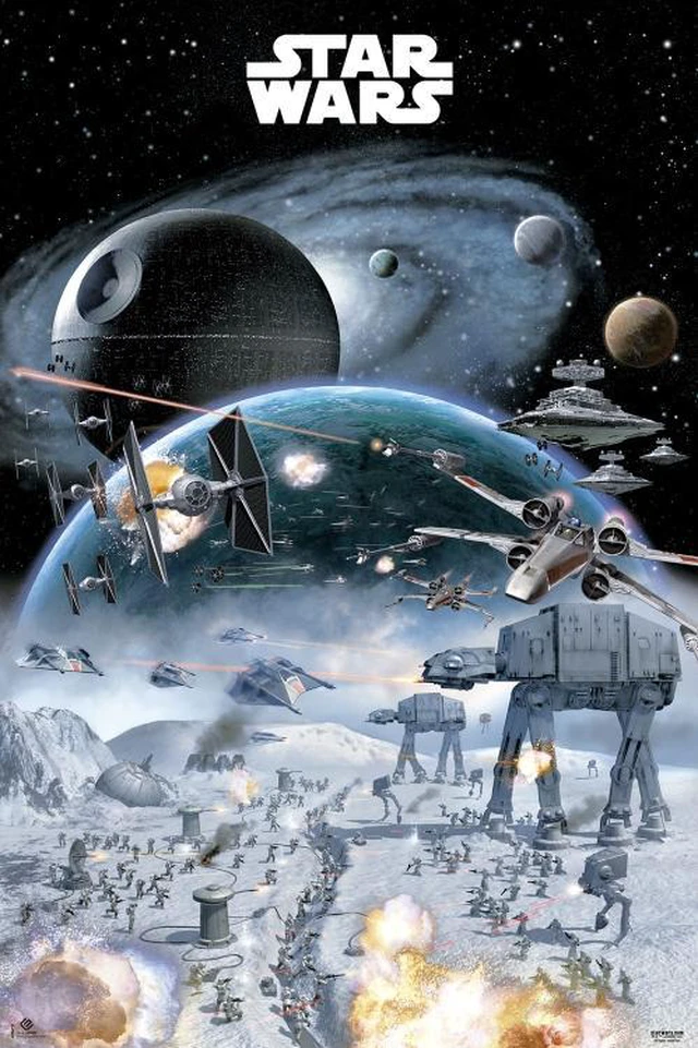 Main image of Star Wars Hoth Poster (24 x 36)