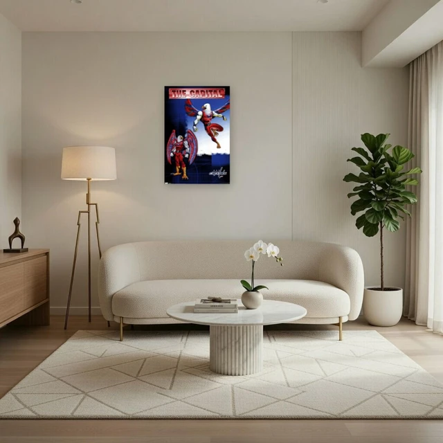Alt view image 3 of 4 - Washington Capitals - The Capital 2011 Poster Print