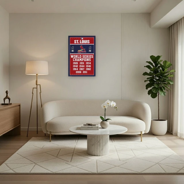 Alt view image 3 of 4 - St. Louis Cardinals 2013 Champions Poster Print