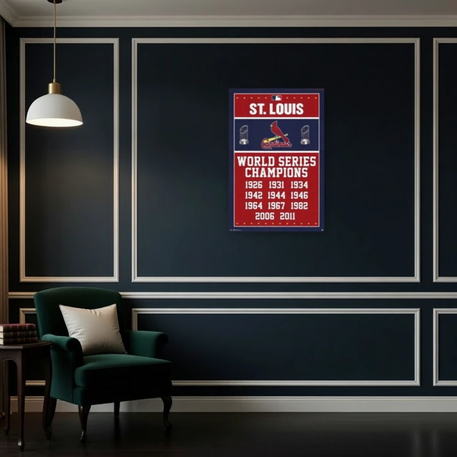 Alt view image 4 of 4 - St. Louis Cardinals 2013 Champions Poster Print