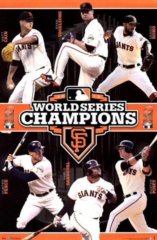 Main image of 2012 San Francisco Giants World Series Champions Poster Print