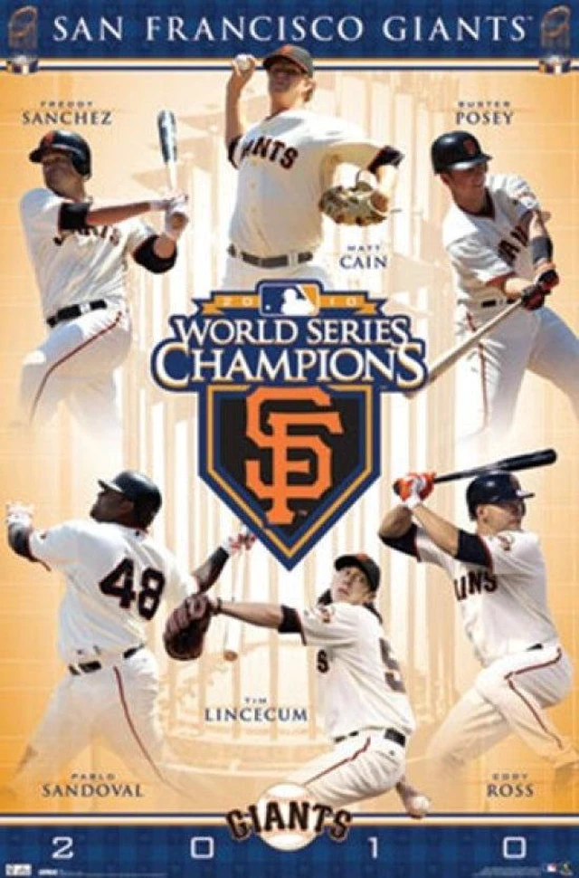 Main image of 2010 San Francisco Giants World Series Champions Poster Print