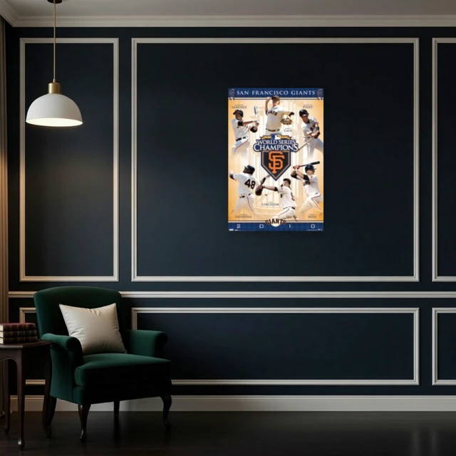 Alt view image 4 of 4 - 2010 San Francisco Giants World Series Champions Poster Print