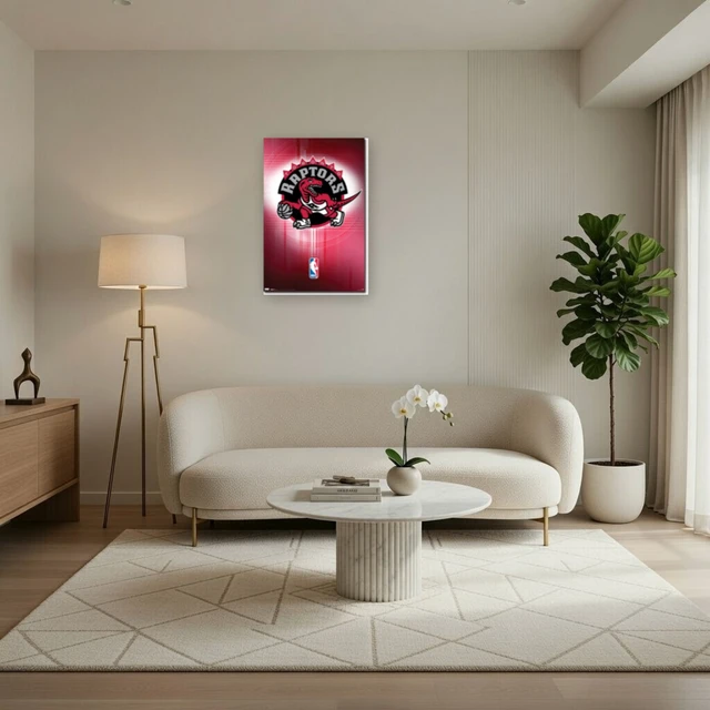 Alt view image 3 of 4 - Toronto Raptors Logo Poster Print - 22x34
