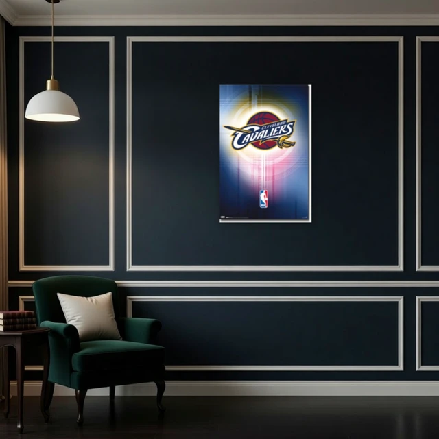 Alt view image 4 of 4 - Cleveland Cavaliers 2010 Logo Poster Print
