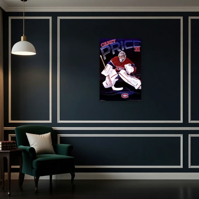 Alt view image 4 of 4 - Montreal Canadiens - Carey Price 13 Poster Print