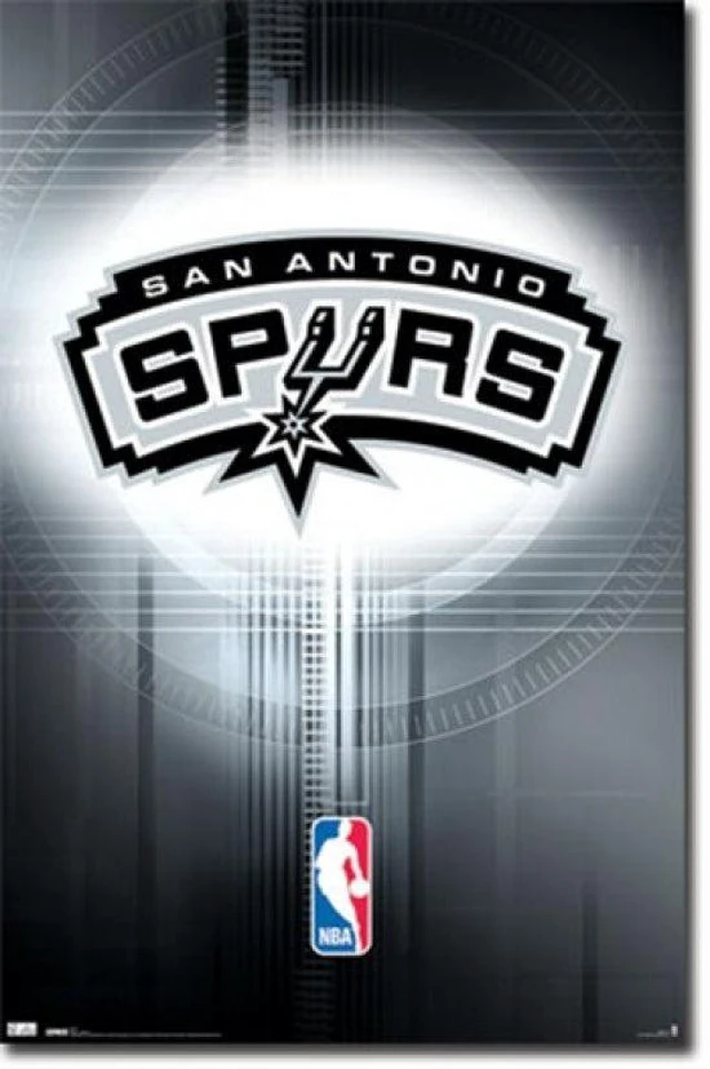 Main image of San Antonio Spurs Logo Poster Print - 22 x 34