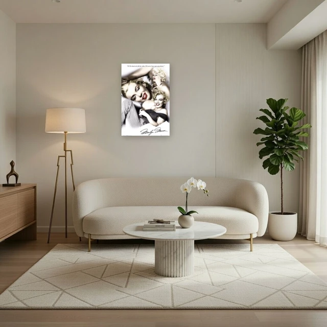 Alt view image 3 of 4 - Marilyn Monroe Rules Poster - Iconic Art Print